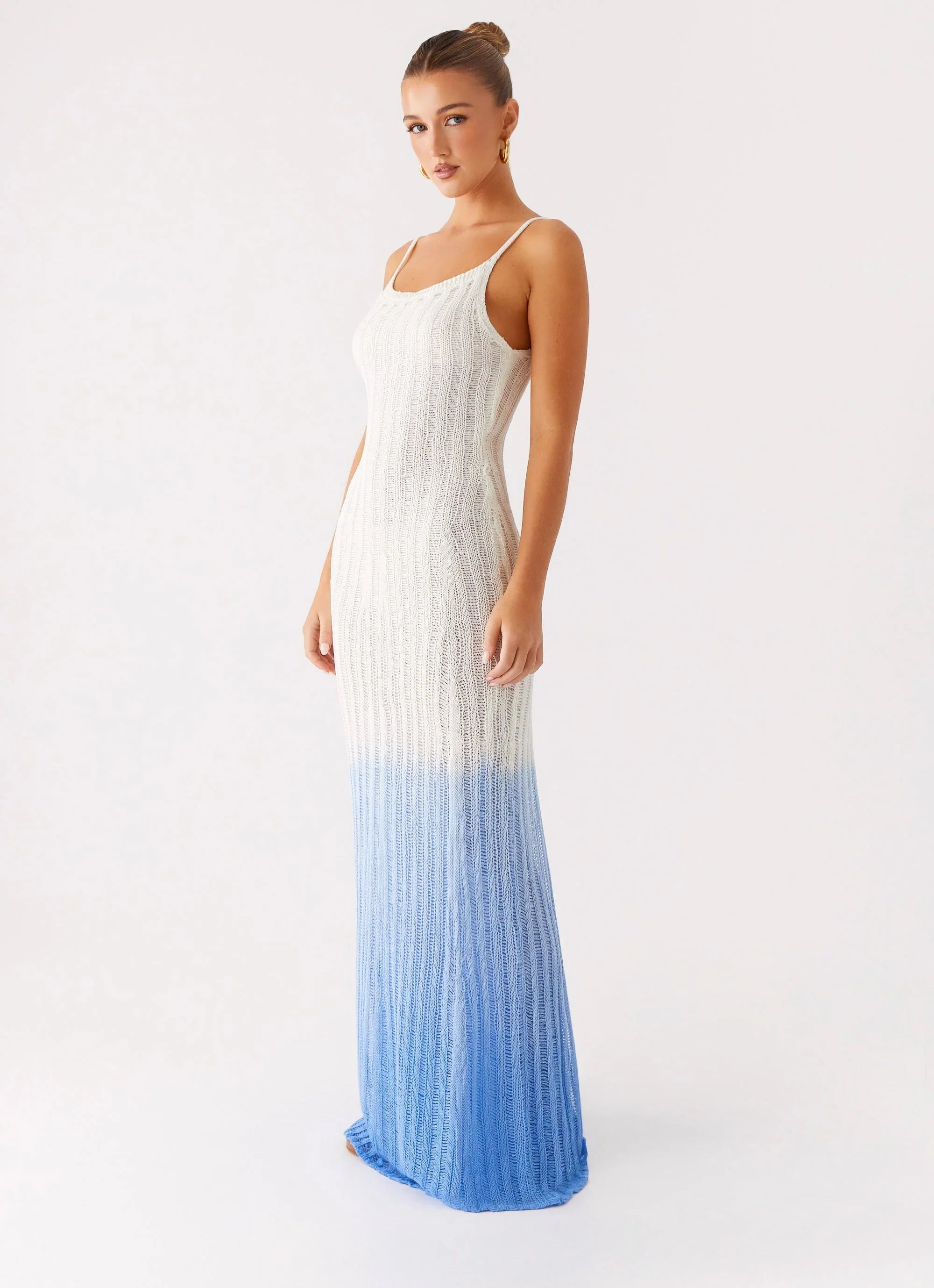 Kiki Maxi Dress - Ombre Blue